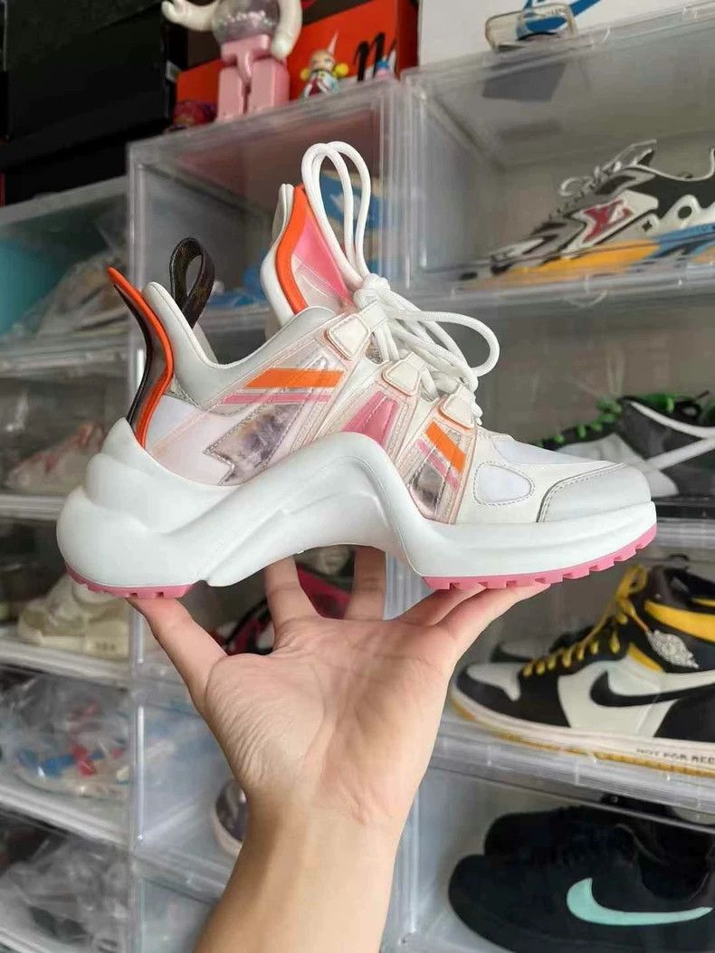 Louis Vuitton Louis Vuitton Archlight Sneakers in White Size US 6 / IT 36 - 2 Thumbnail