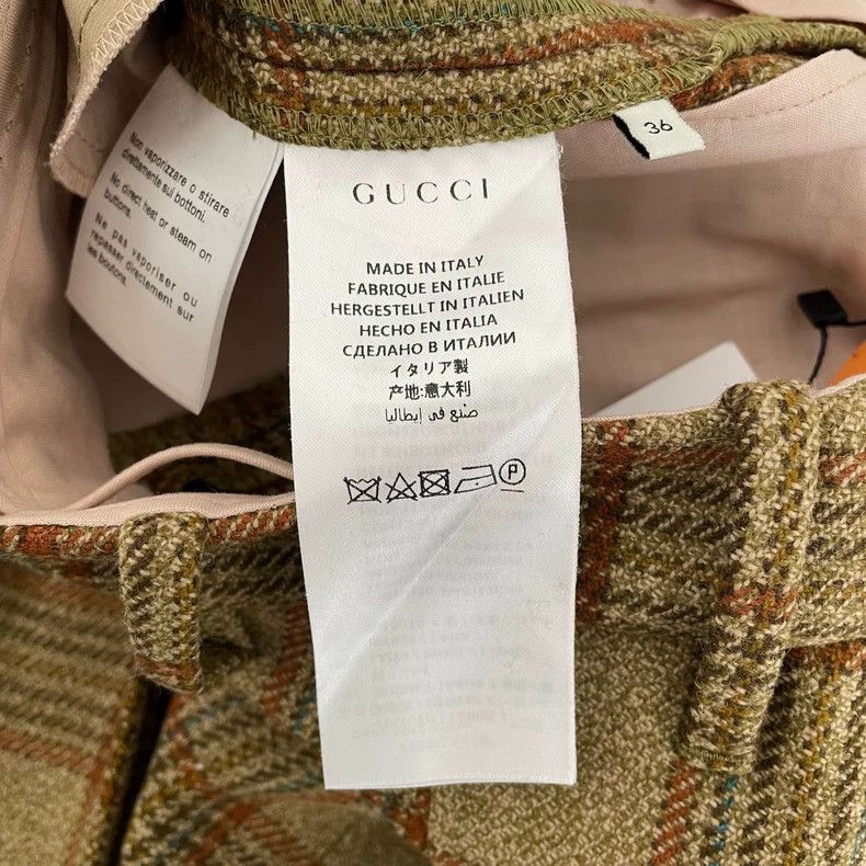 Gucci Gucci Checked Pants in Size 36 Size 36" / US 14 / IT 50 - 4 Thumbnail
