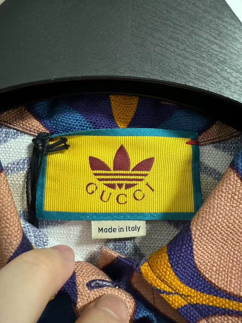 Gucci GUCCI × Adidas Short Sleeve Shirt Size M / US 6-8 / IT 42-44 - 3 Thumbnail