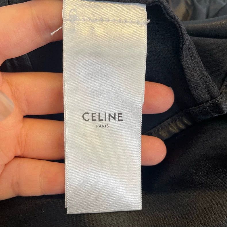 Celine Celine Black Logo Shorts Size 36 Size 36" / US 14 / IT 50 - 3 Thumbnail