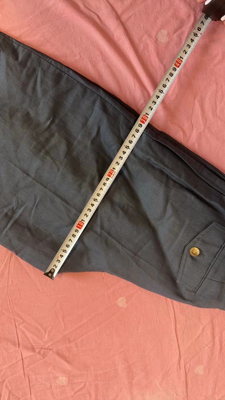 Celine Celine Wool Wide-Leg Trousers Size 36 Size 36" / US 14 / IT 50 - 5 Thumbnail
