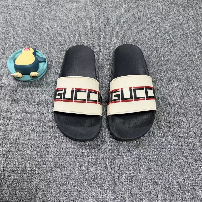 Gucci Gucci Ecru Beige Slide Sandals for Women Size US 6 / IT 36 - 2 Thumbnail