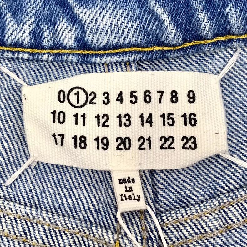 Maison Margiela Maison Margiela Blue Cut-Out Denim Pants Size 40" / US 18 - 5 Thumbnail