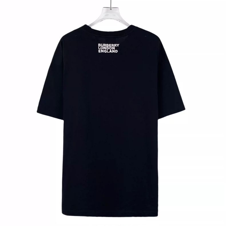 Burberry Black Burberry Logo Cotton Short Sleeve T-shirt Size M / US 6-8 / IT 42-44 - 2 Thumbnail