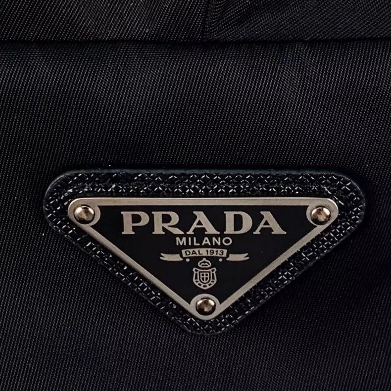 Prada Black Prada Triangle Logo Camisole Top Size S / US 4 / IT 40 - 5 Thumbnail