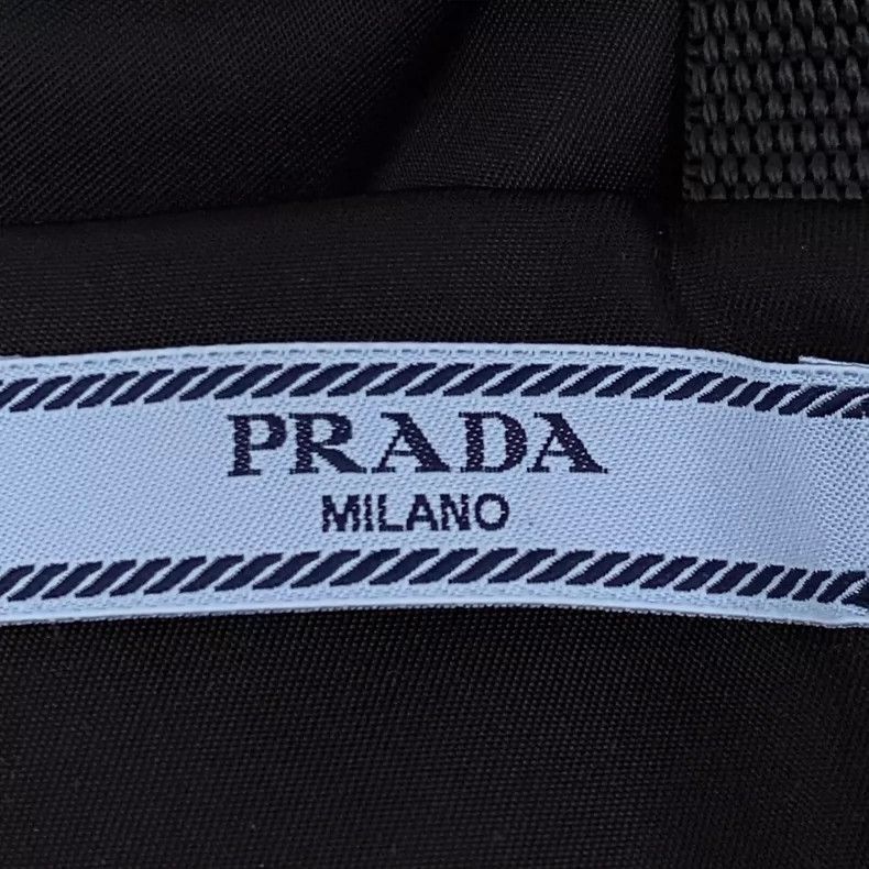 Prada Black Prada Triangle Logo Camisole Top Size S / US 4 / IT 40 - 6 Thumbnail