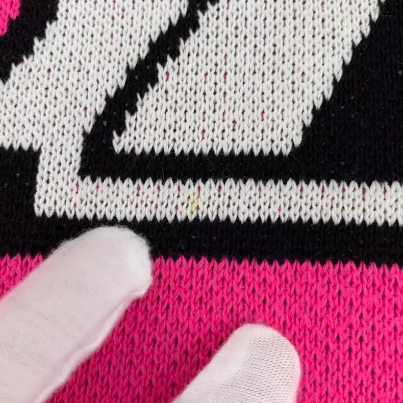 WE11DONE We11done Pink Knit Sweater with Graphic Design Size S / US 4 / IT 40 - 7 Thumbnail