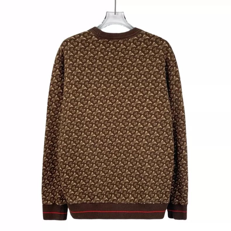Burberry Burberry Brown Striped Long Sleeve Sweatshirt Size XS / US 0-2 / IT 36-38 - 2 Thumbnail
