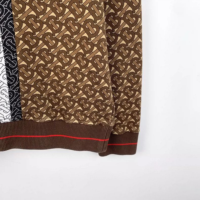 Burberry Burberry Brown Striped Long Sleeve Sweatshirt Size XS / US 0-2 / IT 36-38 - 4 Thumbnail