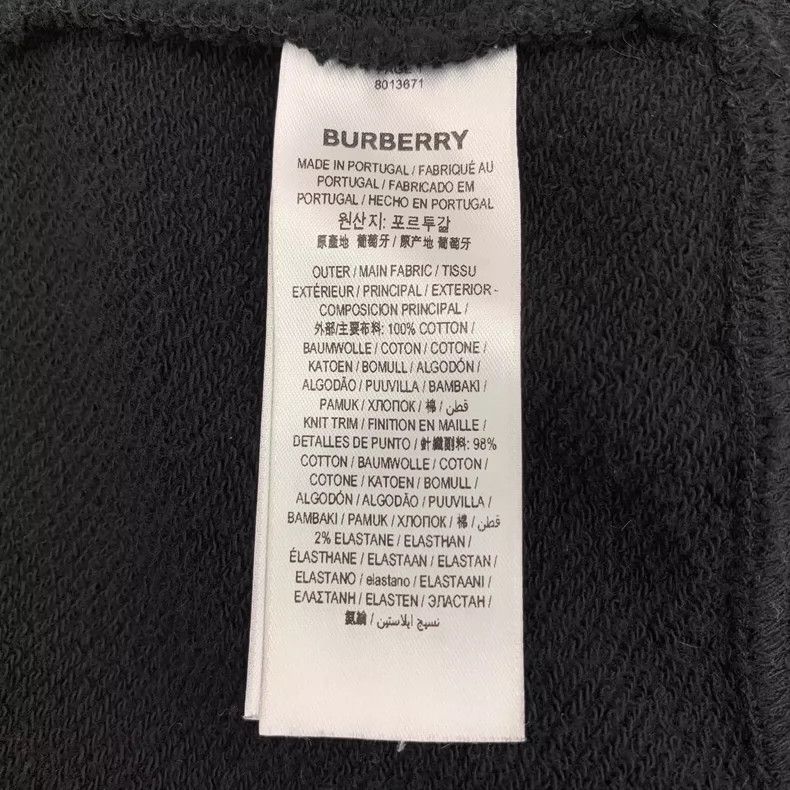 Burberry Burberry Black Deer Print Cotton Long Sleeve Sweatshirt Size XS / US 0-2 / IT 36-38 - 6 Thumbnail