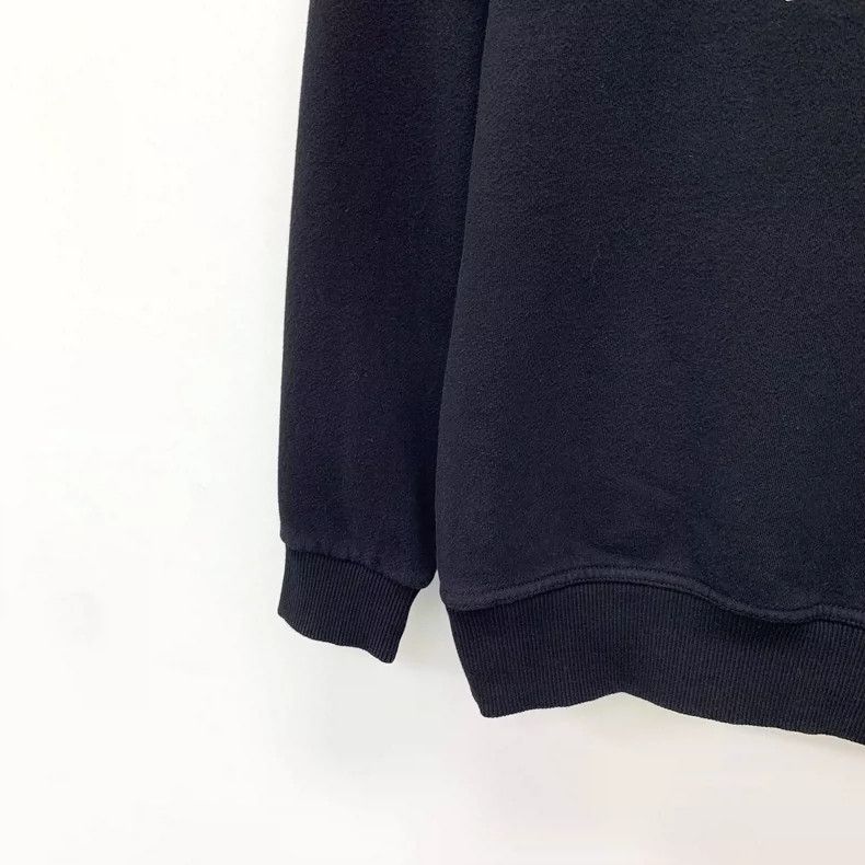 Burberry Burberry Black Deer Print Cotton Long Sleeve Sweatshirt Size XS / US 0-2 / IT 36-38 - 4 Thumbnail