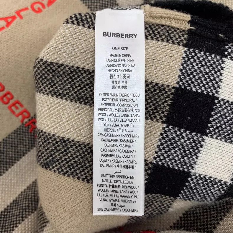 Burberry Burberry Brown Check Wool Hooded Cape Coat Size S / US 4 / IT 40 - 6 Thumbnail