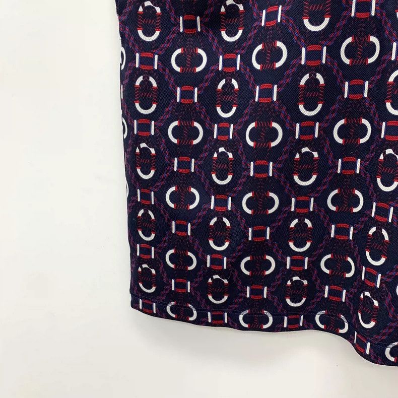 Hermes Hermes Colorblock Short Sleeve Polo Shirt Size XS / US 0-2 / IT 36-38 - 4 Thumbnail