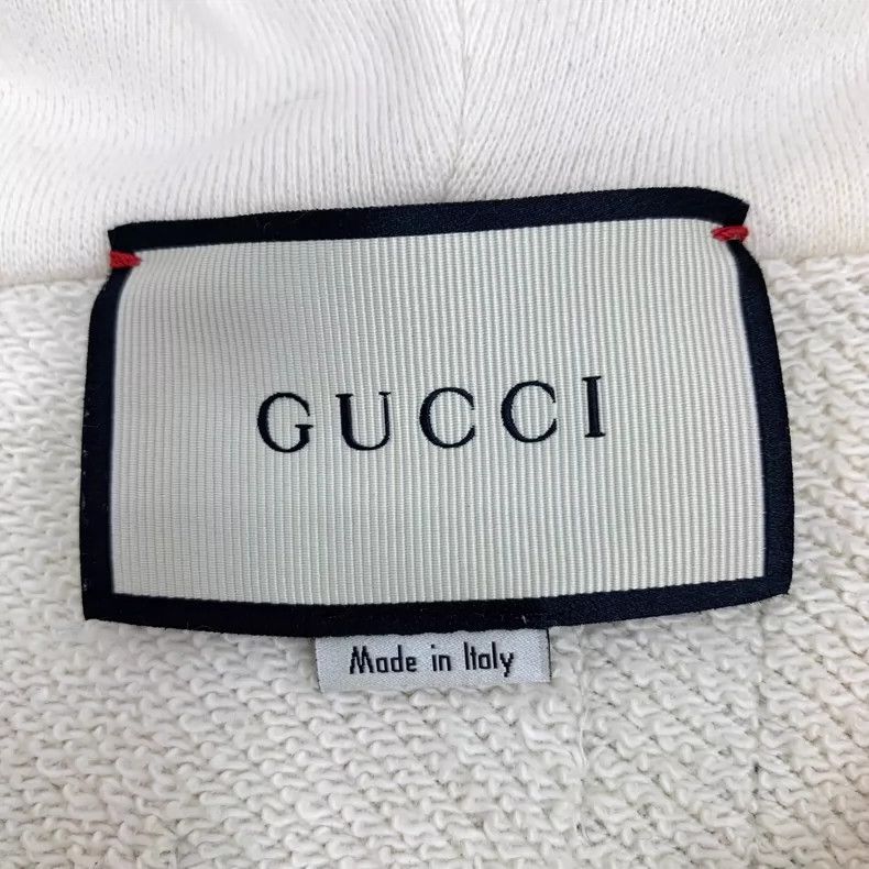 Gucci Gucci Logo Print Hooded Sweatshirt Size XXS / US 00 / IT 34 - 5 Thumbnail