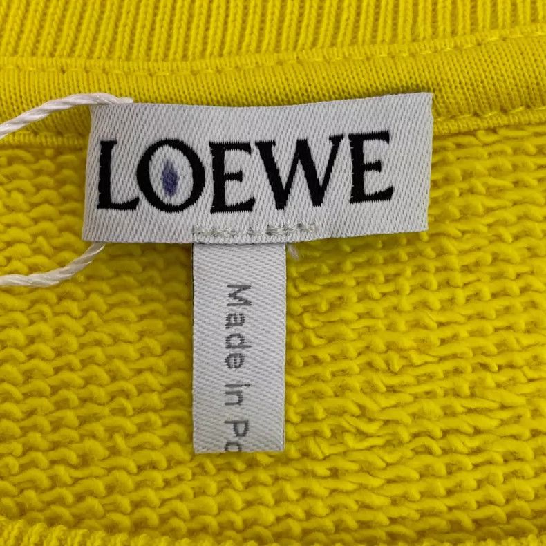Loewe Loewe Yellow Graphic Long Sleeve Sweatshirt Size S / US 4 / IT 40 - 5 Thumbnail