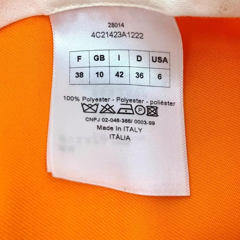 Dior Christian Dior Orange Casual Shorts Size S Size 38" / US 16 / IT 52 - 6 Thumbnail
