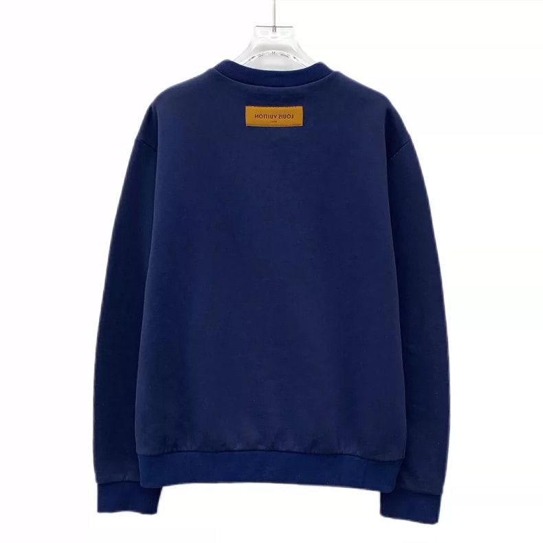 Louis Vuitton Louis Vuitton Embroidered Cotton Long Sleeve Sweatshirt Size XS / US 0-2 / IT 36-38 - 2 Thumbnail