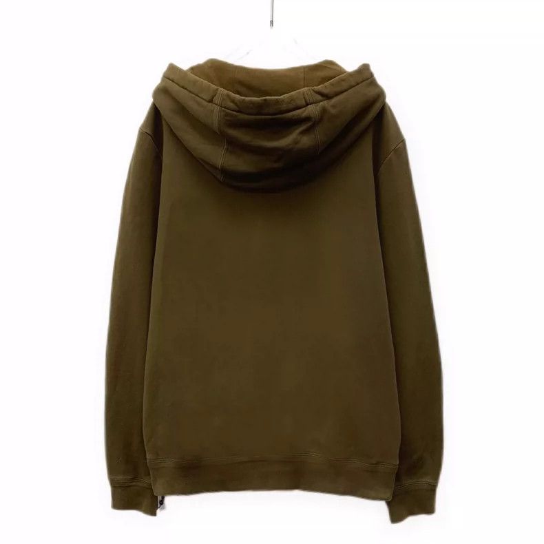 Versace Olive Green Medusa Logo Hoodie