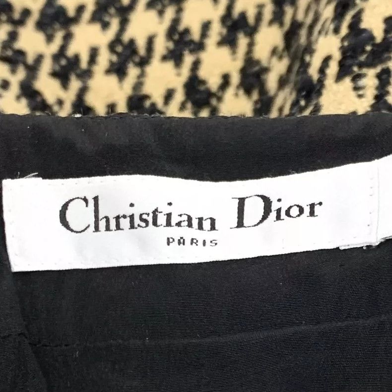 Dior Christian Dior Colorful Houndstooth Sleeveless Dress Size S / US 4 / IT 40 - 5 Thumbnail