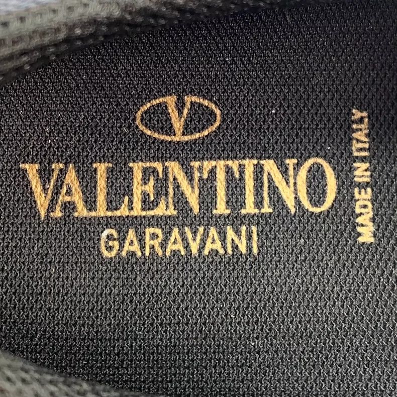 Valentino Valentino Blue Camouflage Slip-On Sneakers Size US 6 / IT 36 - 7 Thumbnail