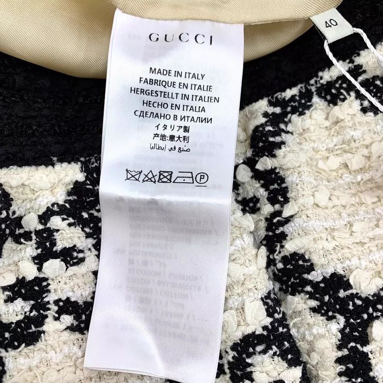 Gucci Gucci Color Block Logo Jacquard Long Sleeve Jacket Size M / US 6-8 / IT 42-44 - 7 Thumbnail