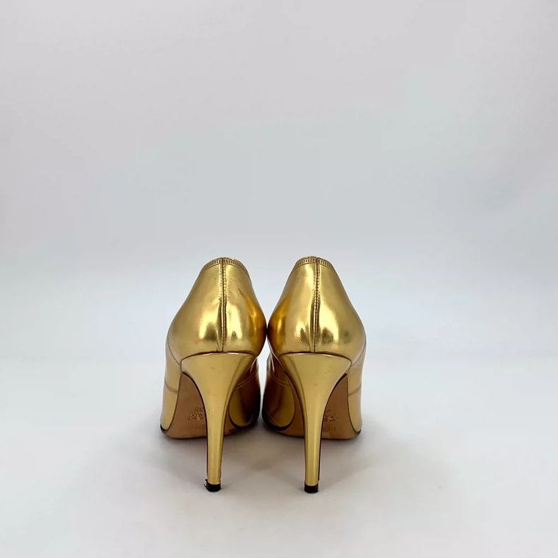 Fendi Golden Fendi High Heel Pumps Size 35 Size US 5 / IT 35 - 4 Thumbnail