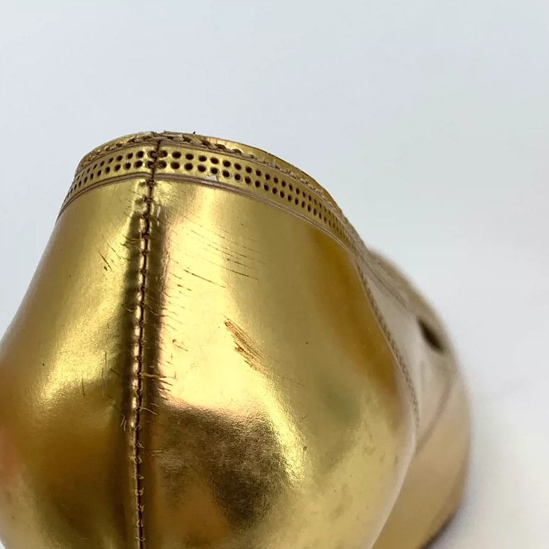 Fendi Golden Fendi High Heel Pumps Size 35 Size US 5 / IT 35 - 9 Thumbnail