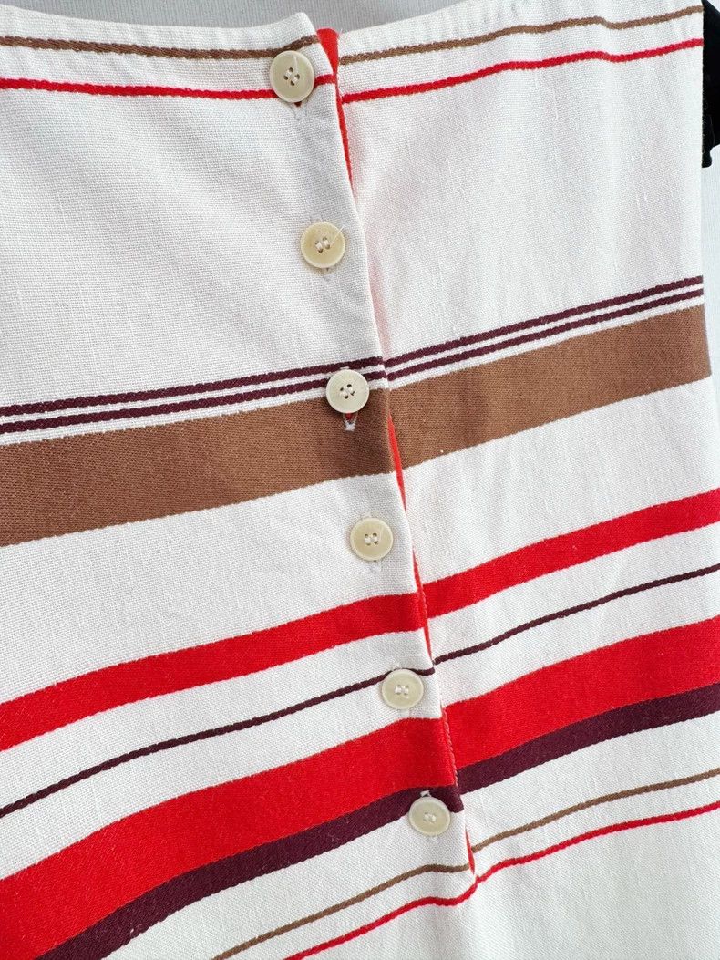 Loro Piana Loro Piana Striped Dress Size 40 Size M / US 6-8 / IT 42-44 - 6 Thumbnail