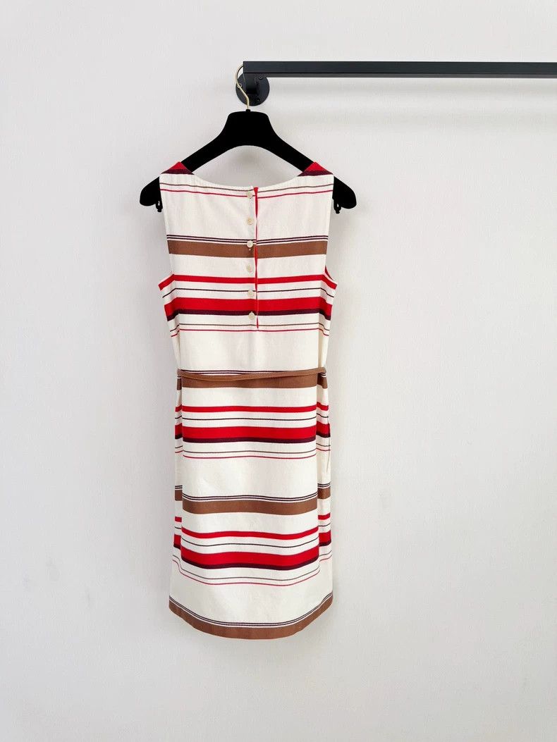 Loro Piana Loro Piana Striped Dress Size 40 Size M / US 6-8 / IT 42-44 - 8 Thumbnail