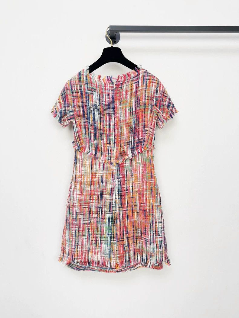 Chanel Chanel Colorful Woven Dress Size 36 Size S / US 4 / IT 40 - 7 Thumbnail