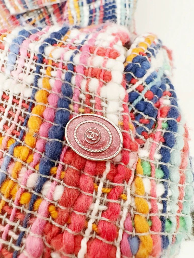 Chanel Chanel Colorful Woven Dress Size 36 Size S / US 4 / IT 40 - 4 Thumbnail