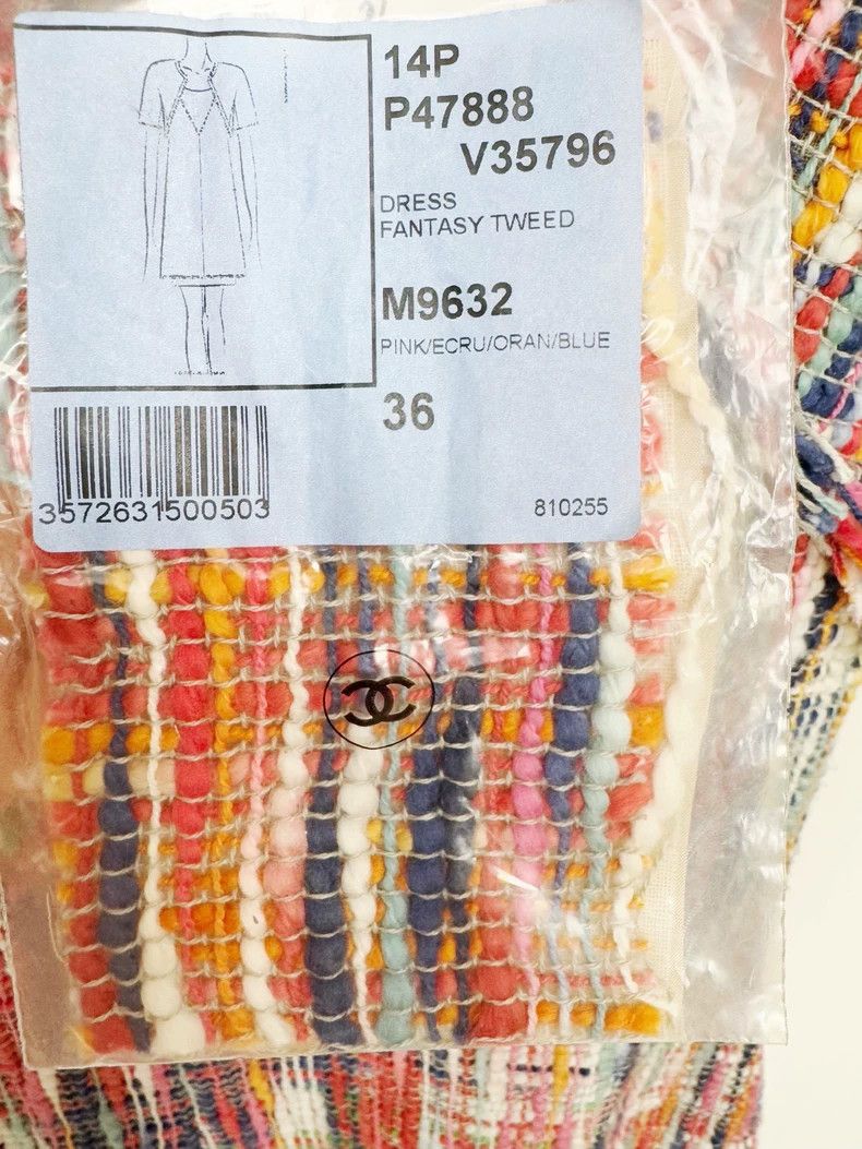 Chanel Chanel Colorful Woven Dress Size 36 Size S / US 4 / IT 40 - 3 Thumbnail