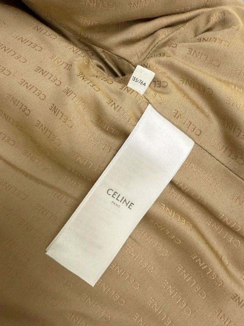 Celine Celine Woven Jacket with Gold Buttons Size XS / US 0-2 / IT 36-38 - 3 Thumbnail