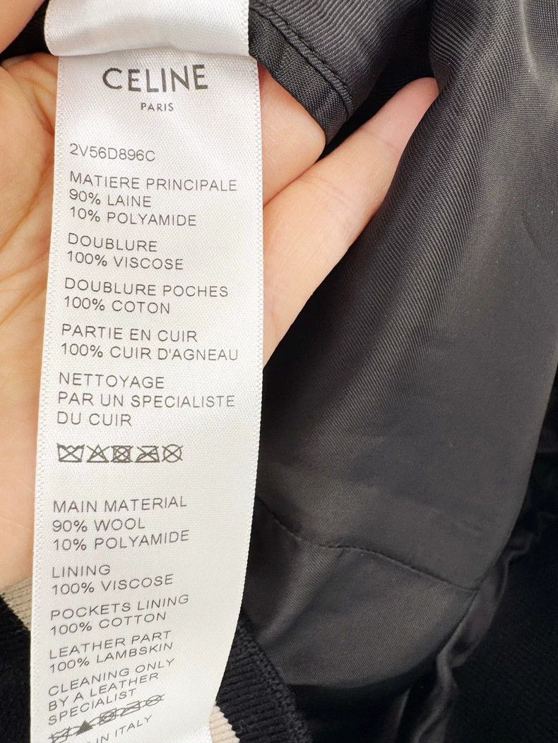 Celine Celine Varsity Jacket with Letter C Size XL / US 12-14 / IT 48-50 - 4 Thumbnail