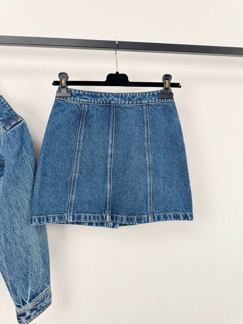 Levi's Denim Jacket and Skirt Set Size S / US 4 / IT 40 - 7 Thumbnail