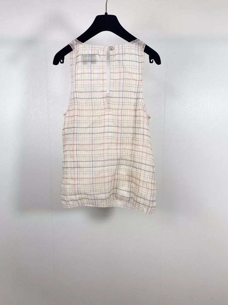 Chanel Chanel Pink Floral Vest Top Size XS / US 0-2 / IT 36-38 - 2 Thumbnail