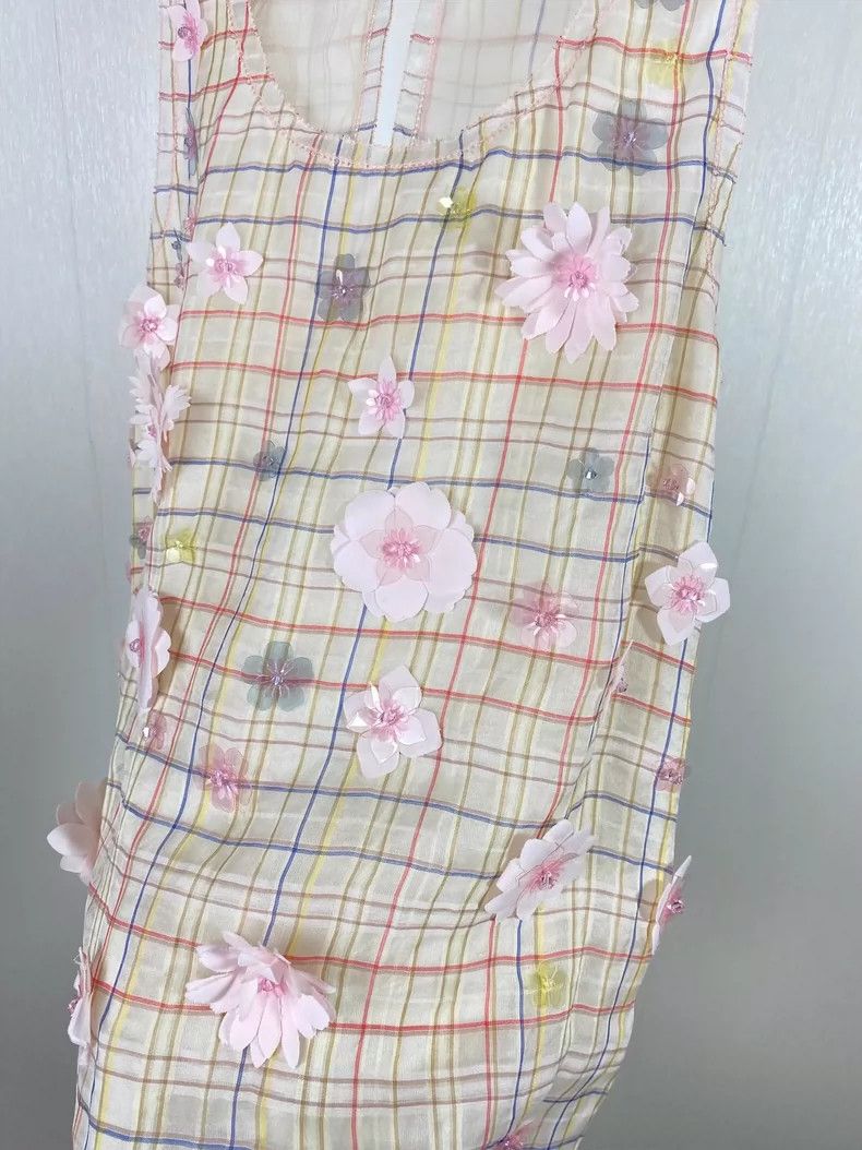 Chanel Chanel Pink Floral Vest Top Size XS / US 0-2 / IT 36-38 - 5 Thumbnail