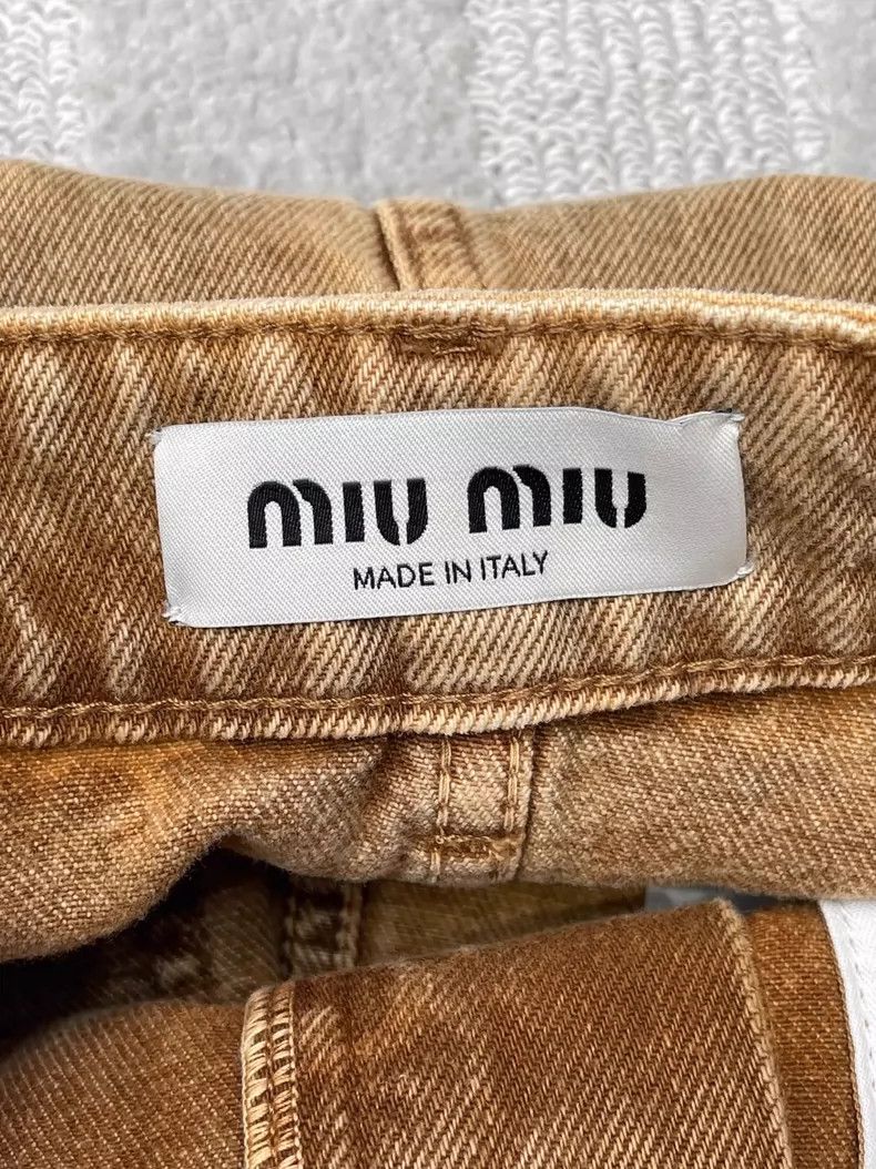 Miu Miu Miu Miu Vintage Casual Short Skirt Size 40" / US 18 - 9 Thumbnail