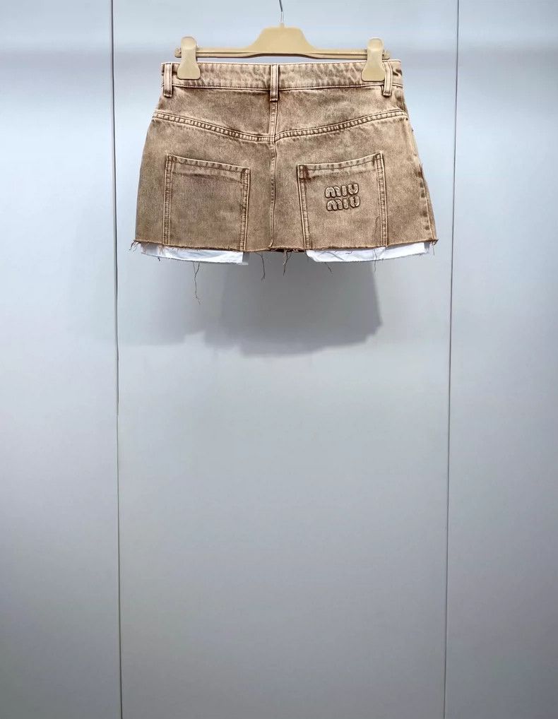 Miu Miu Miu Miu Vintage Casual Short Skirt Size 40" / US 18 - 3 Thumbnail