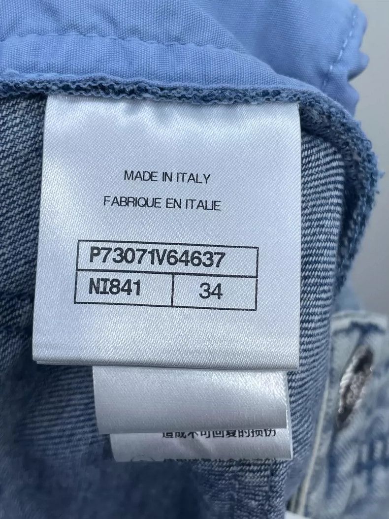 Chanel Chanel Ruffled Hem Denim Pants Size 34" / US 12 / IT 48 - 6 Thumbnail