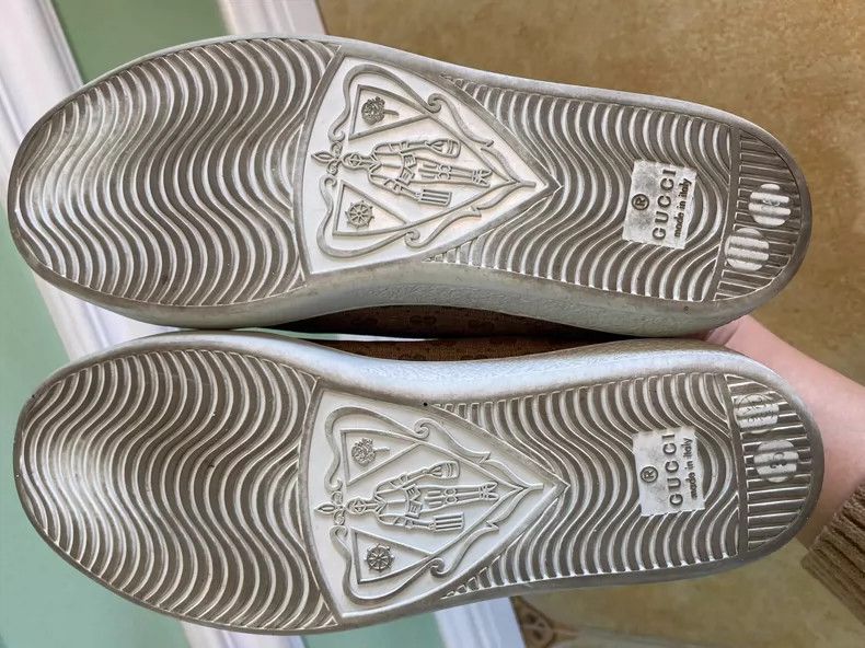 Gucci Gucci Mickey Logo Casual Sneakers Size US 5 / IT 35 - 7 Thumbnail