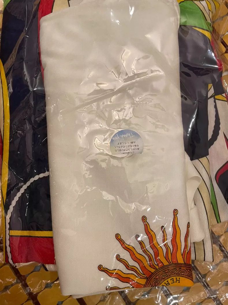 Hermes Hermes Short Sleeve T-Shirt with Sunflower Design Size S / US 4 / IT 40 - 7 Thumbnail