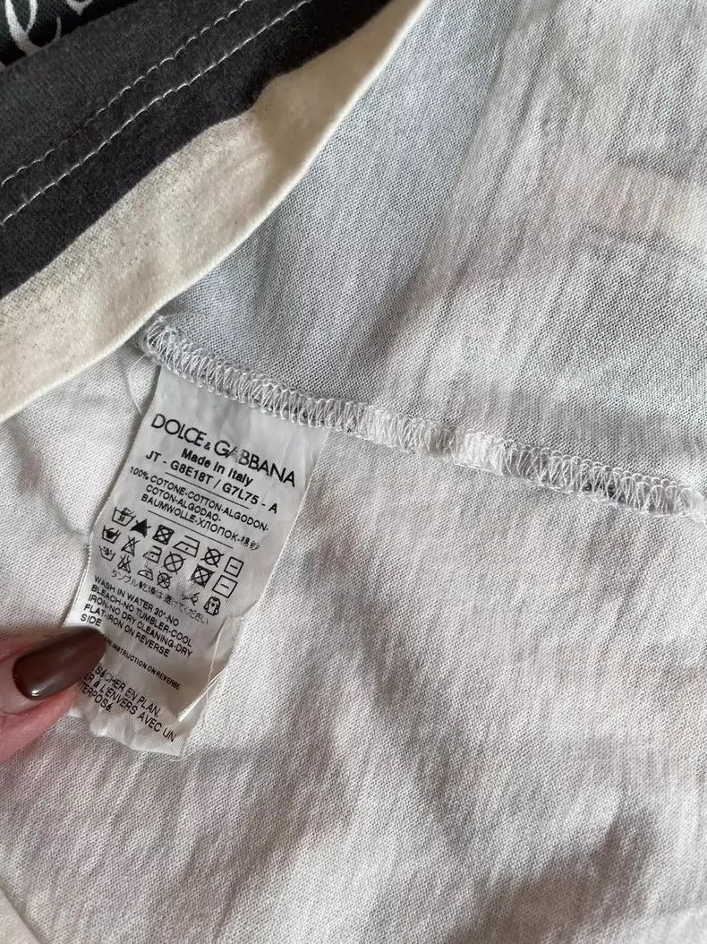 Dolce & Gabbana Dolce & Gabbana Newspaper Print Short Sleeve T-Shirt Size M / US 6-8 / IT 42-44 - 9 Thumbnail