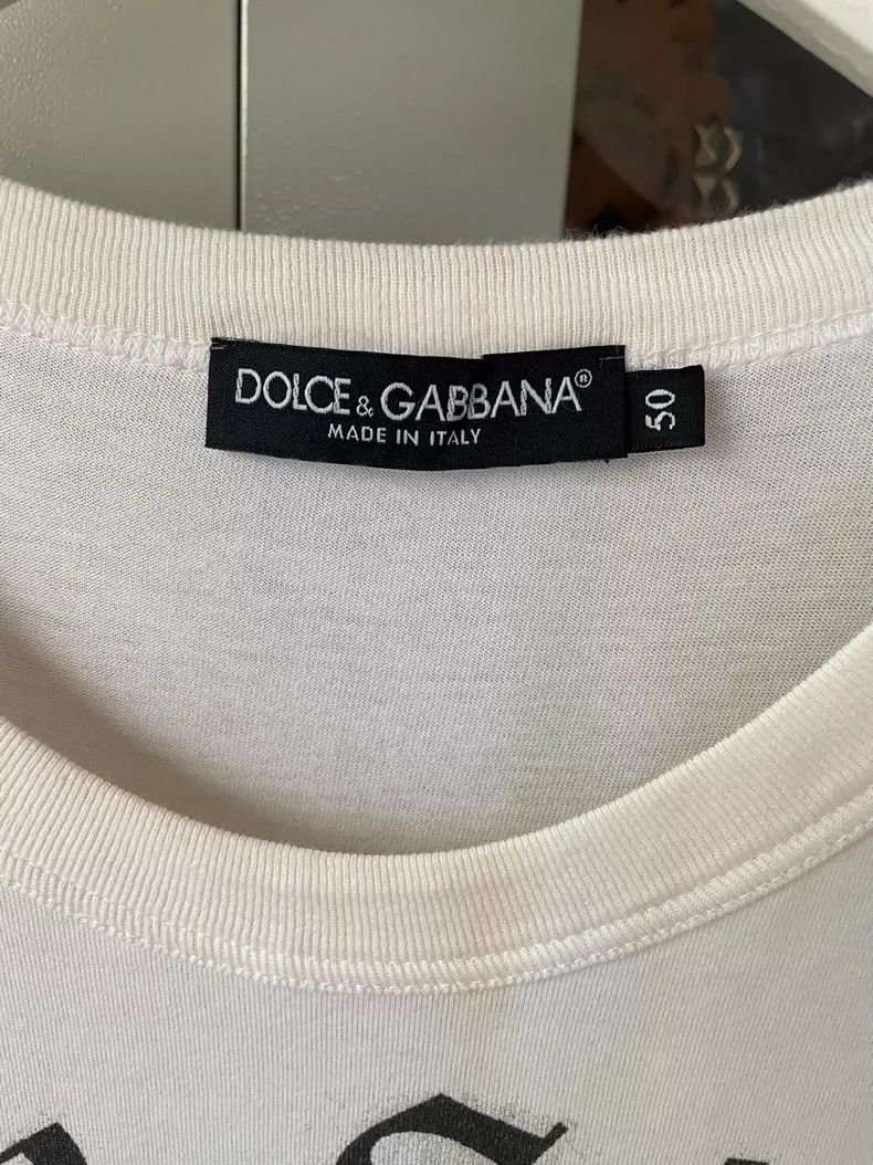 Dolce & Gabbana Dolce & Gabbana Newspaper Print Short Sleeve T-Shirt Size M / US 6-8 / IT 42-44 - 3 Thumbnail