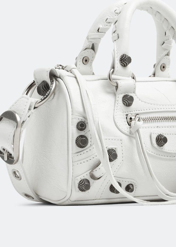 Balenciaga Le Cagole mini duffle bag in white Size ONE SIZE - 3 Thumbnail