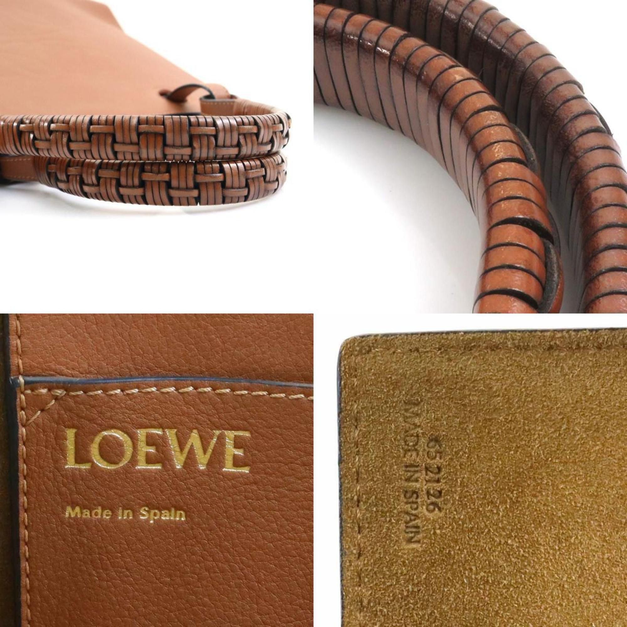 Loewe LOEWE handbag shoulder bag anagram leather brown ladies e60211k Size ONE SIZE - 5 Thumbnail