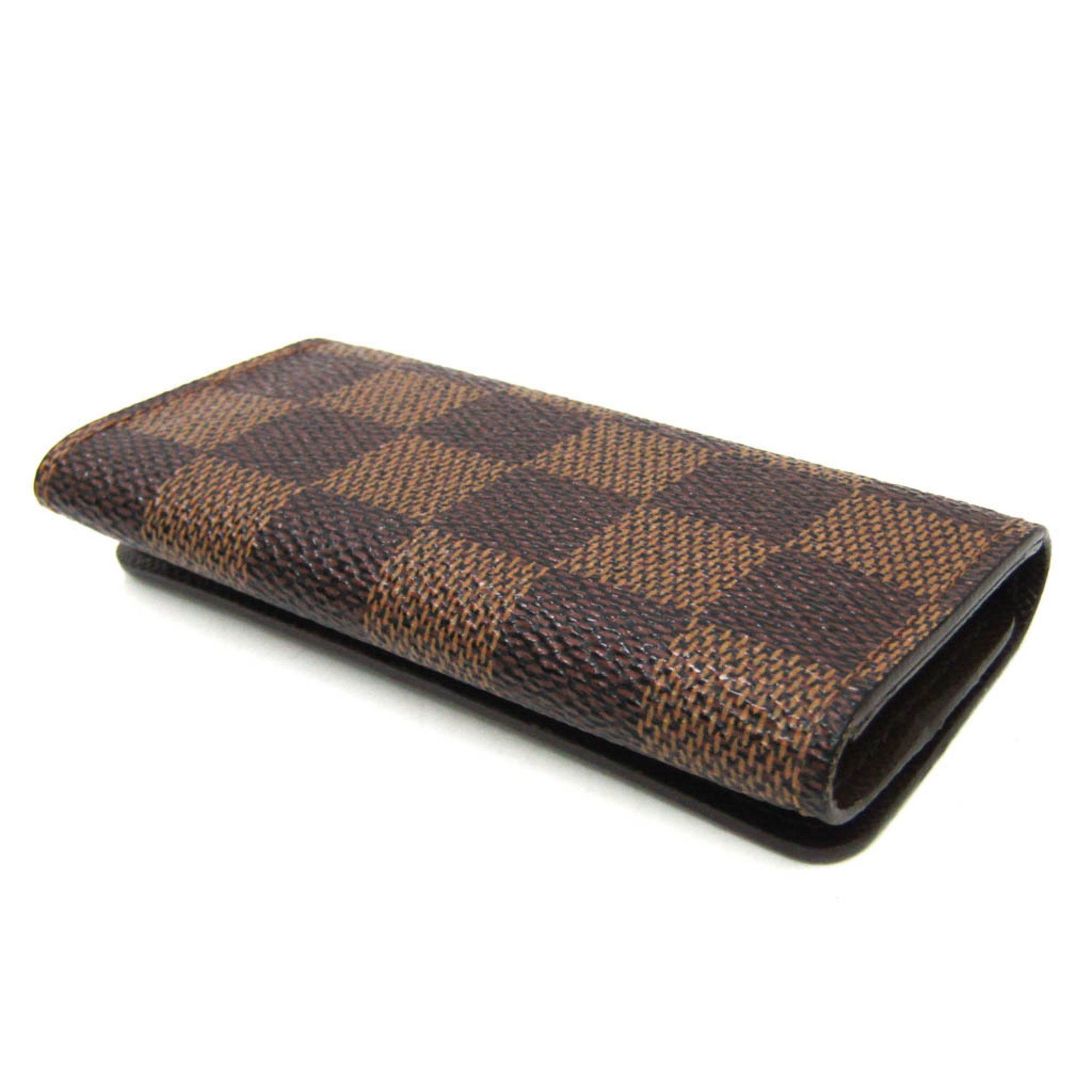 Louis Vuitton Louis Vuitton Damier Multicles 4 N62631 Men,Women Damier Canvas Key Case Ebene Size ONE SIZE - 2 Thumbnail