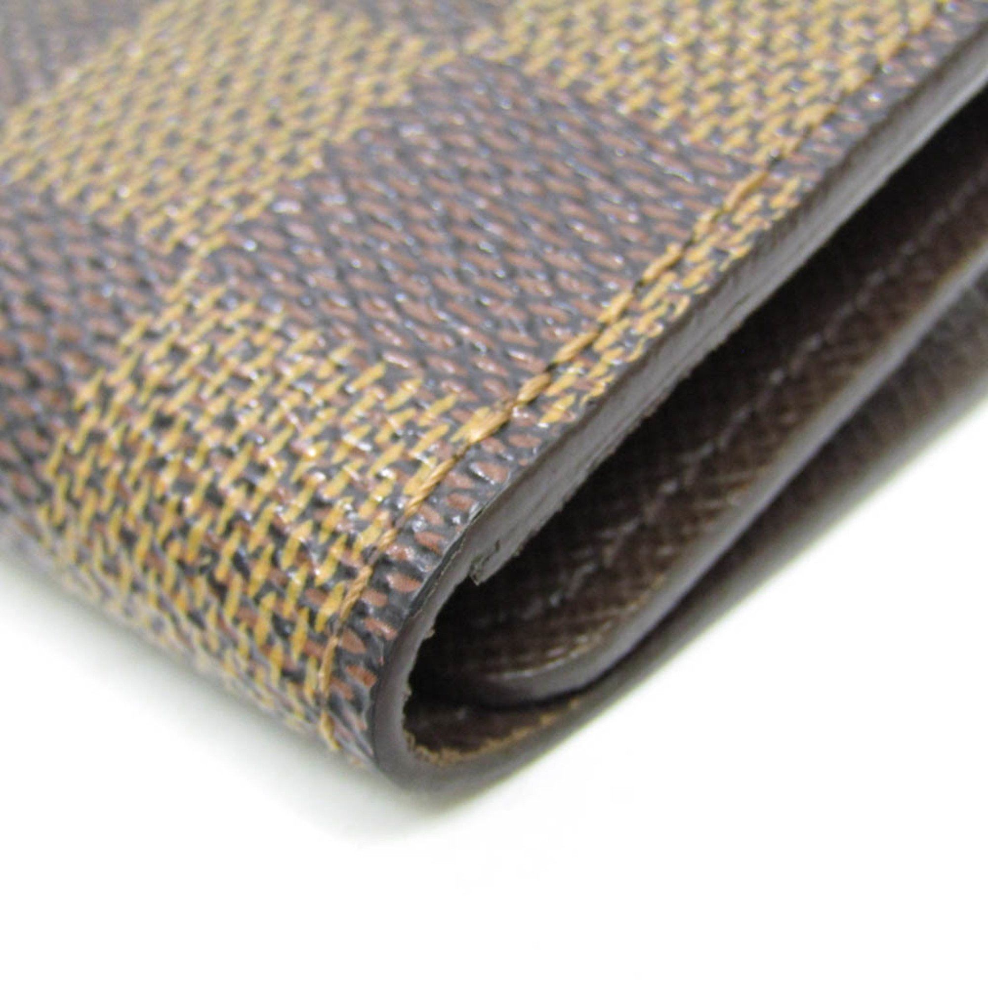 Louis Vuitton Louis Vuitton Damier Multicles 4 N62631 Men,Women Damier Canvas Key Case Ebene Size ONE SIZE - 5 Thumbnail