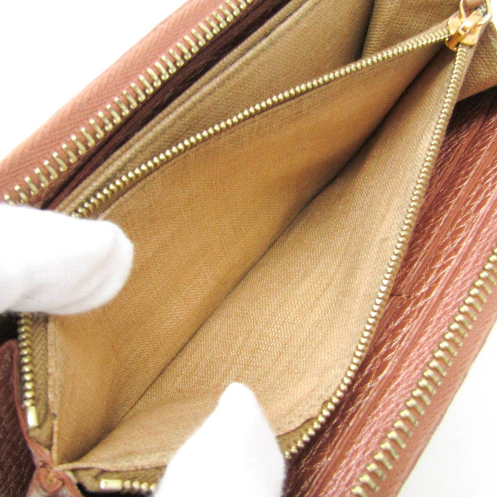 Fendi Fendi Selleria 8M0299 Women's Leather Long Wallet (bi-fold) Pink Gold Size ONE SIZE - 4 Thumbnail