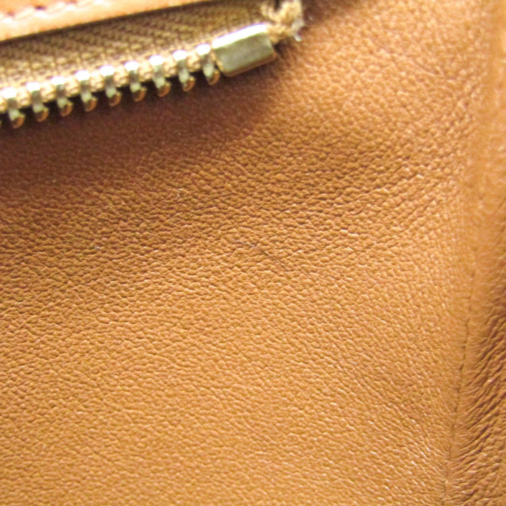 Celine Celine Bucket 192072 Women's Leather,Canvas Shoulder Bag Brown,Navy Size ONE SIZE - 15 Thumbnail